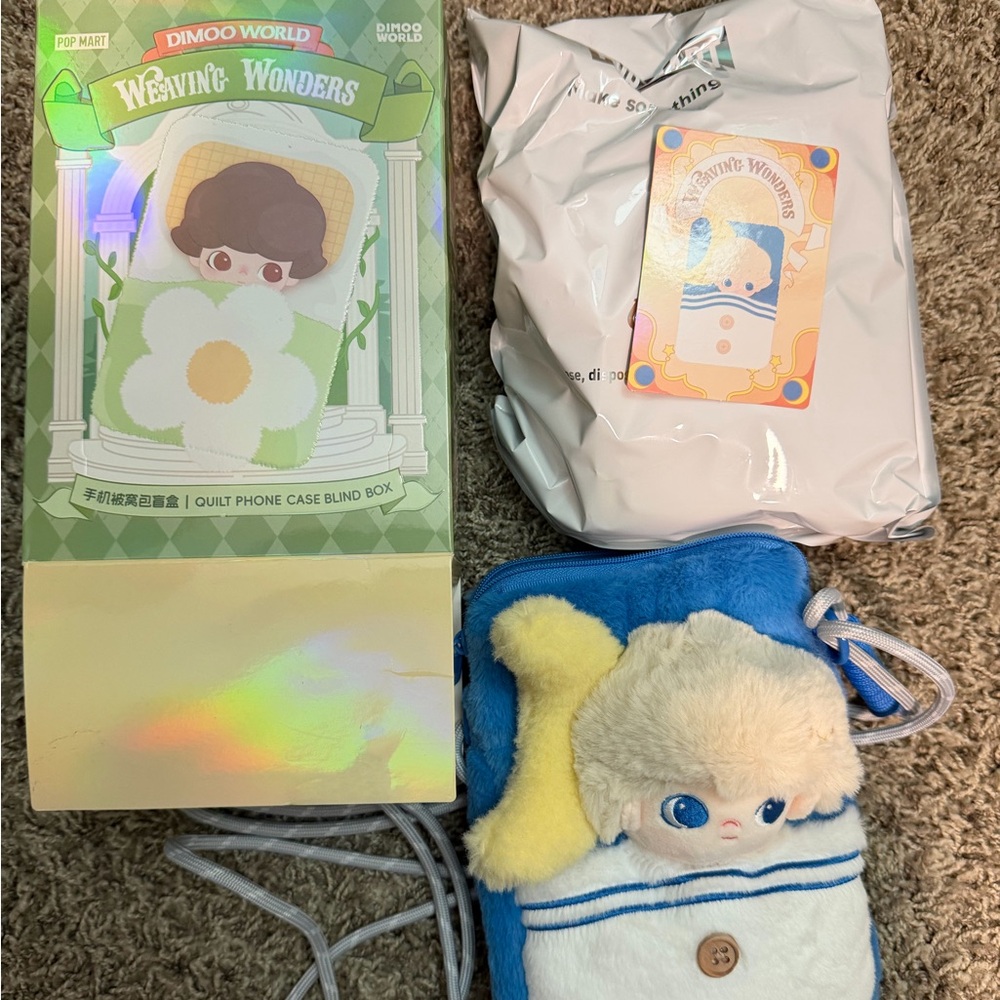 Dimoo World Weaving Wonders Quilt phone case CONFIRMED Moonlight explorer